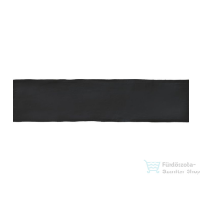 Cifre COLONIAL Black Mate 7,5x30 cm fali csempe dekorburkolat