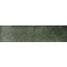 Cifre Omnia Green decor 7,5x30 dekorburkolat