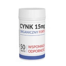 Cink 15mg Szerves Forte, 50 tabletta vitamin és táplálékkiegészítő