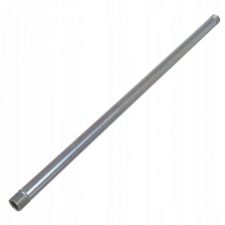 Cinkbevonatos egyenes lándzsacső 1/4" menet 600mm, 60c kisháztartási gépek kiegészítői