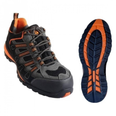  Cipõ Helvite S3 HRO bõr/pes felsõ 300°C hõálló talp fekete/szürke/narancs 37