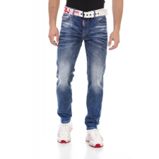 Cipo &amp; Baxx CD717 BLUE REGULAR FIT FÉRFI FARMERNADRÁG férfi nadrág