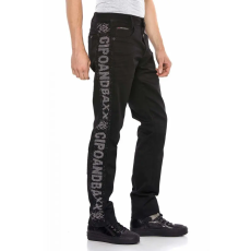 Cipo & Baxx CIPO&BAXX DIVATOS FÉRFI FARMERNADRÁG CD578 BLACK