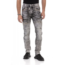 Cipo &amp; Baxx CIPO&amp;BAXX REGULAR FIT FÉRFI FARMERNADRÁG CD732 GREY férfi nadrág