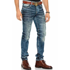 Cipo &amp; Baxx DIVATOS FÉRFI FARMER CD328 BLUE férfi nadrág