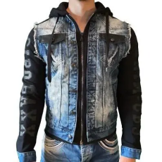 Cipo & Baxx DIVATOS FÉRFI FARMERKABÁT CJ154BLUE