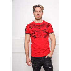 Cipo & Baxx DIVATOS FÉRFI PÓLÓ CT520 RED