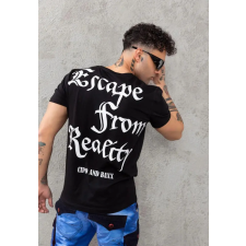 Cipo &amp; Baxx DIVATOS FÉRFI PÓLÓ CT788 BLACK férfi póló