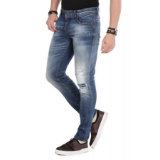 Cipo &amp; Baxx DIVATOS FÉRFI SLIM FIT FARMER CD475 BLUE férfi nadrág