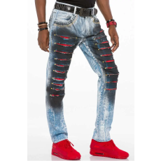 Cipo & Baxx DIVATOS FÉRFI SLIM FIT FARMER CD526 BLUE