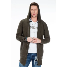 Cipo & Baxx DIVATOS KARDIGÁN CL296KHAKI