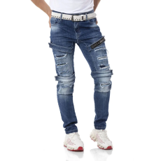 Cipo & Baxx FÉRFI FARMERNADRÁG CD555 BLUE