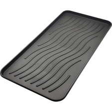  Cipőtartó tálca fekete 78 cm x 38 cm x 2 cm lakástextília