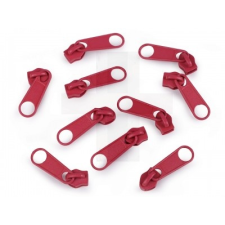  Cipzárkocsi spirálcipzárhoz - 10 db/csomag dekorációs kellék