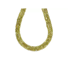  Cirkon fazettált zöld golyó 3mm medál