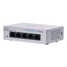 Cisco CBS110-5T-D 5x GbE LAN port nem menedzselhető switch hub és switch