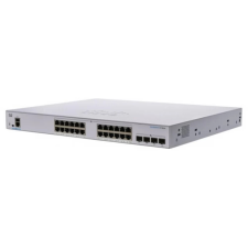 Cisco CBS250-24P-4G Smart Gigabit PoE Switch hub és switch