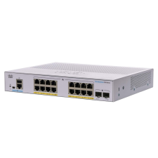 Cisco CBS350-16FP-2G PoE Gigabit Switch (CBS350-16FP-2G-EU) hub és switch