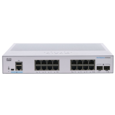 Cisco Switch 16 port, Gigabit - CBS350-16T-2G-EU (SG350-20-K9-EU utódja) (CBS350-16T-2G-EU) hub és switch