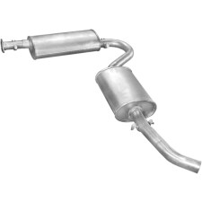  Citroen, Fiat, Peugeot, hátsó kipufogódob K07_155ALU autóalkatrész