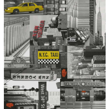 City taxi öntapadós tapéta 45cmx2m tapéta, díszléc és más dekoráció