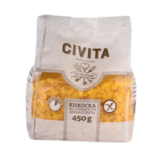 Civita kukorica száraztészta kiskocka 450 g tészta