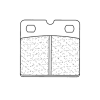 CL BRAKES Utcai Szinterelt Fékbetétek - 2332RX3