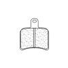 CL BRAKES utcai szinterezett fém fékbetétek - 2922RX3 CL BRAKES Futómű és fék alkatrész Fékbetét (tárcsafék)