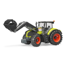 Claas Axion 950 traktor homlokrakodóval autópálya és játékautó
