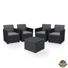  Claire II 4 személyes kerti bútor garnitúra kerti bútor