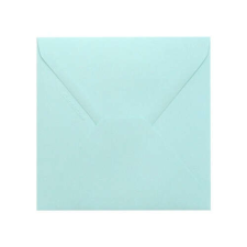 Clairefontaine Boríték Clairefontaine Pollen 14x14 cm enyvezett világoskék boríték