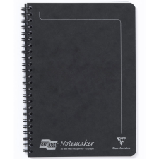 Clairefontaine Europa A5, vonalas, 60 lap, fekete füzet