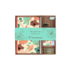 Clairefontaine Kollekció Clairefontaine Gaia bézs jegyzetfüzet, ceruza, binder csipesz, kapocs, radír