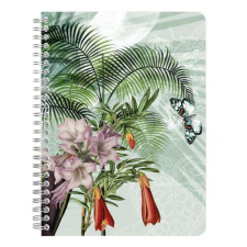 Clairefontaine Spirálfüzet Clairefontaine Jungle Harmony A/5 74 lapos, vonalas vegyes füzet