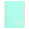 Clairefontaine Spirálfüzet Clairefontaine Koverbook Blush A/4 80 lapos PP borítású vonalas menta