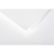 Clairefontaine Üdvözlőkártya Clairefontaine Pollen 8,2x12,8 cm irizáló fehér