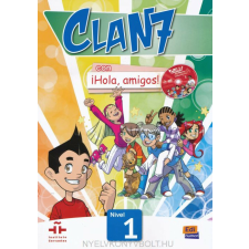 CLAN 7 CON HOLA AMIGOS! 1 LIBRO+CDR gyermek- és ifjúsági könyv