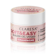 Claresa építőzselé Soft&Easy Champagne 90g műköröm zselé