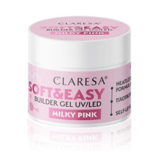  Claresa építőzselé Soft&amp;Easy Milky Pink 12g műköröm zselé
