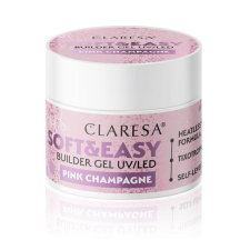 Claresa építőzselé Soft&Easy Pink Champagne 90g műköröm zselé