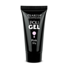 Claresa Poli Gel Pink 30g műköröm zselé