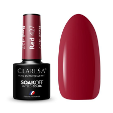  Claresa Red 427 gél lakk 5g lakk zselé
