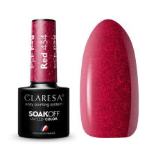  Claresa Red 434 gél lakk 5g lakk zselé