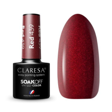  Claresa Red 439 gél lakk 5g lakk zselé