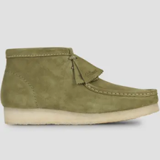 Clarks Originals Oxford cipők Wallabee Boot Zöld 44 férfi cipő