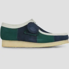 Clarks Originals Oxford cipők Wallabee Kék 43