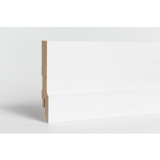 CLASSEN Fehér szegélyléc, &quot;Amerikai design-Cla&quot;, 90mm magas, 240cm élvédő, sín, szegélyelem