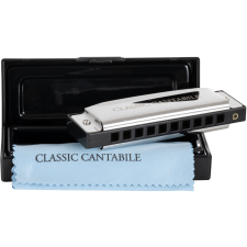Classic Cantabile Ahb-250 Alabama Blues Szájharmonika D-Dúr fúvós hangszer
