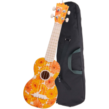 Classic Cantabile Beach Buddy Beachflower Szoprán ukulele  Abs gitár és basszusgitár
