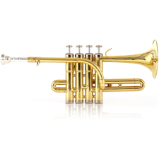 Classic Cantabile Brass Pt-196 Bb Piccolo Trombita fúvós hangszer